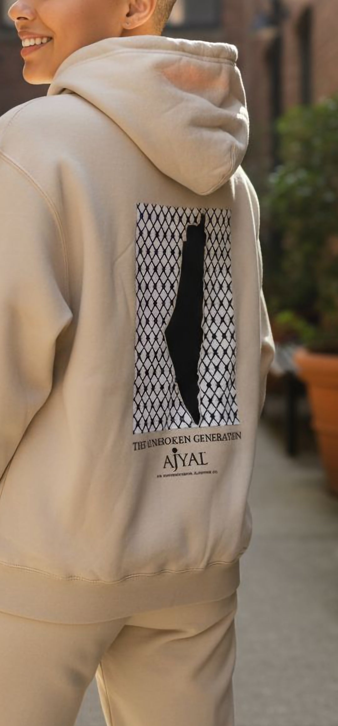 Ajyal palestinian Hatta Map Logo